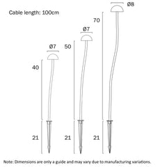 Enoki LED Spike Light (3pk)