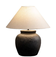Esme Ceramic Table Lamp Black