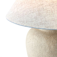 Esme Ceramic Table Lamp Stone