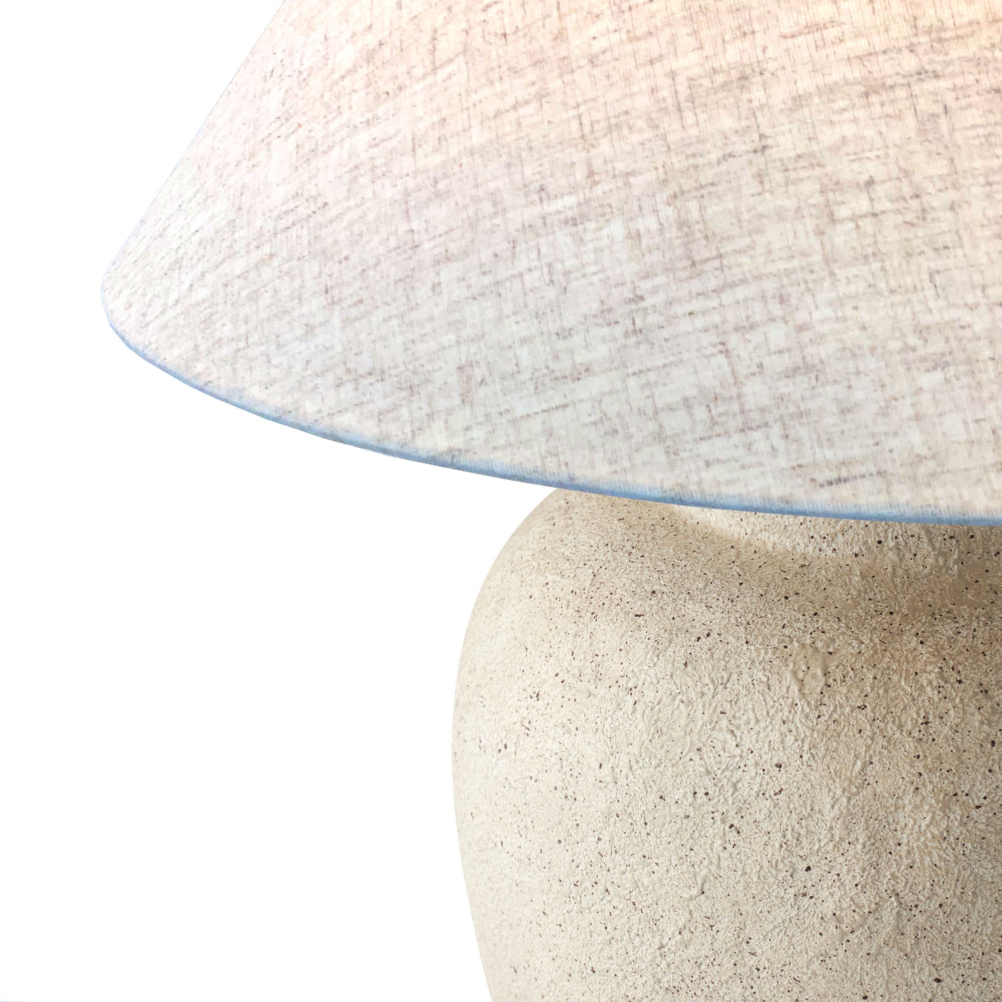 Esme Ceramic Table Lamp Stone