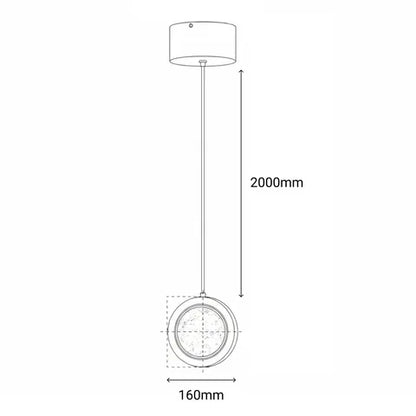 Yoyo 1LT LED Pendant