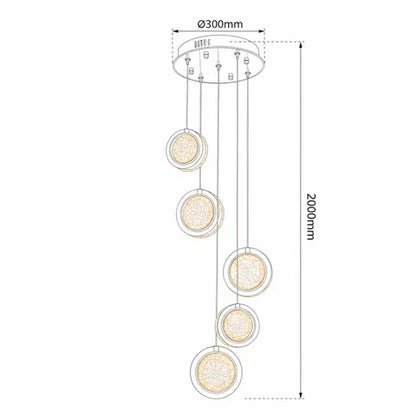 Yoyo 5LT LED Pendant