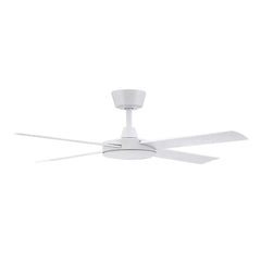 Eco Silent Pro 48" White DC Ceiling Fan with Remote