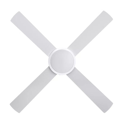 Eco Silent Pro 48" White DC Ceiling Fan with Remote