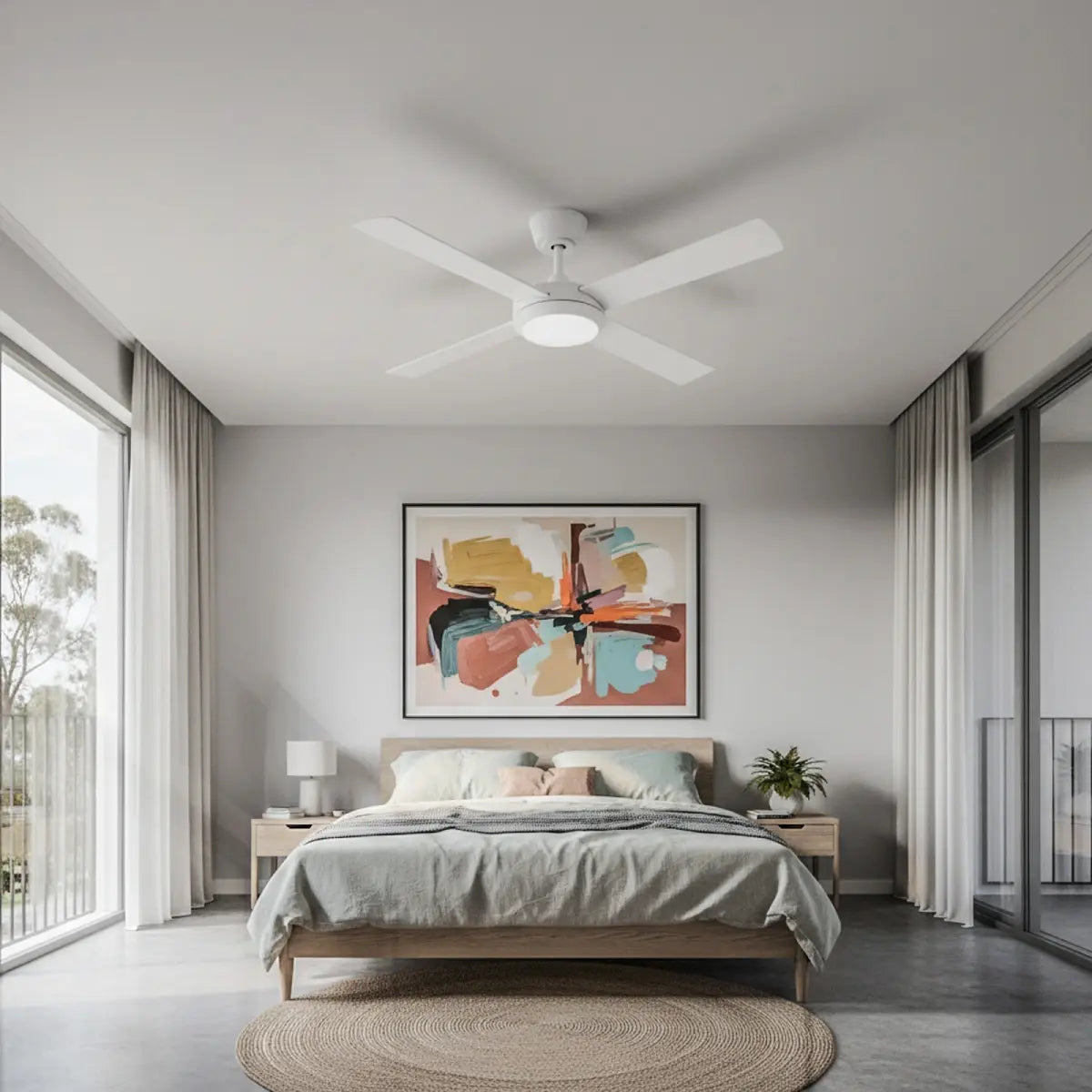 Eco Silent Pro 52" DC Ceiling Fan with Remote
