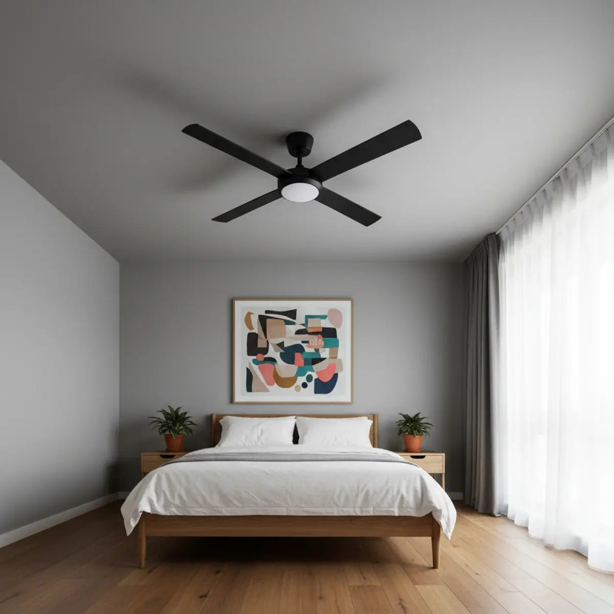 Eco Silent Pro 56" DC Ceiling Fan with Remote