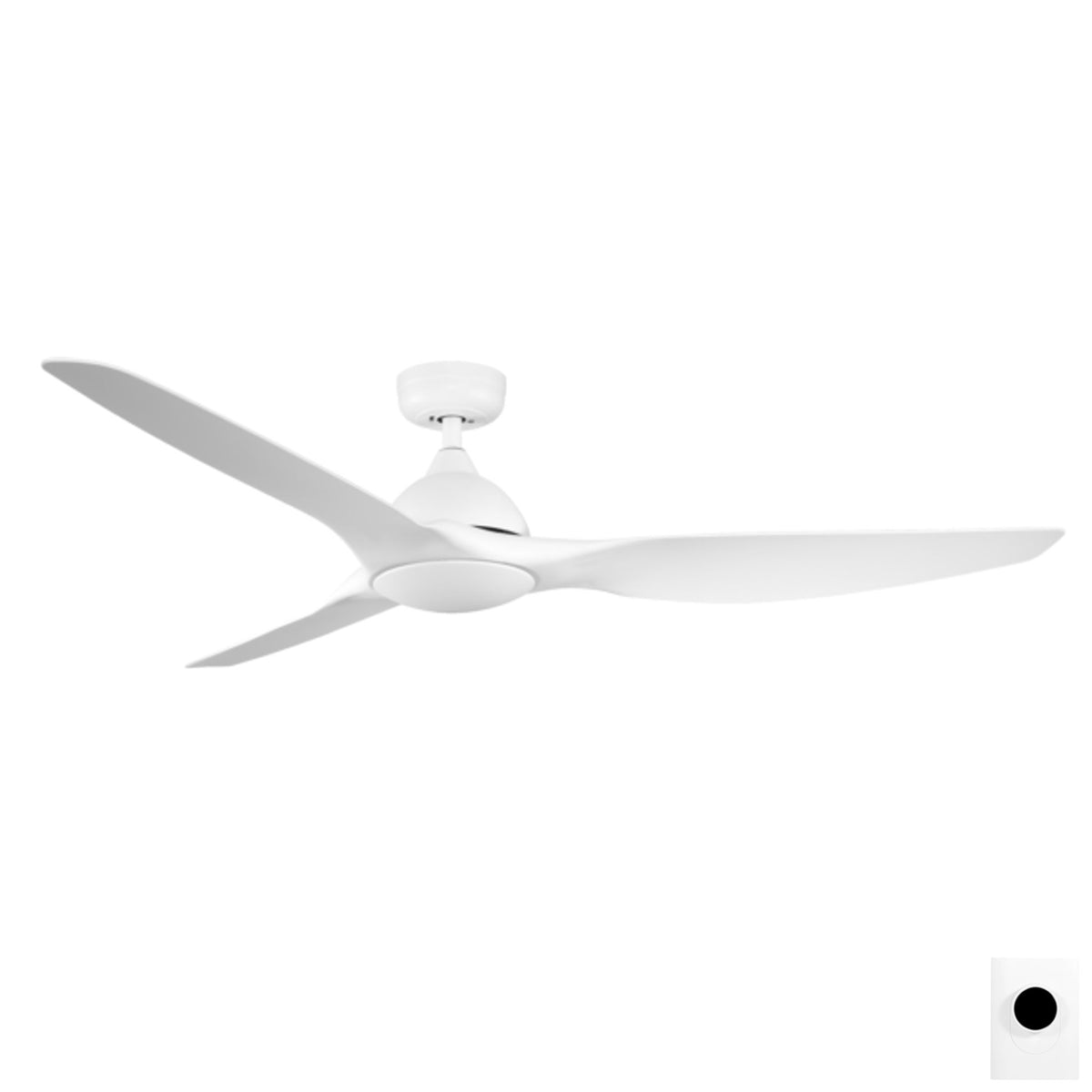Horizon 52" DC Ceiling Fan with Remote & Wall Control