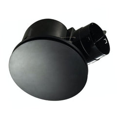 Hybrid Round Exhaust Fan Kit Black