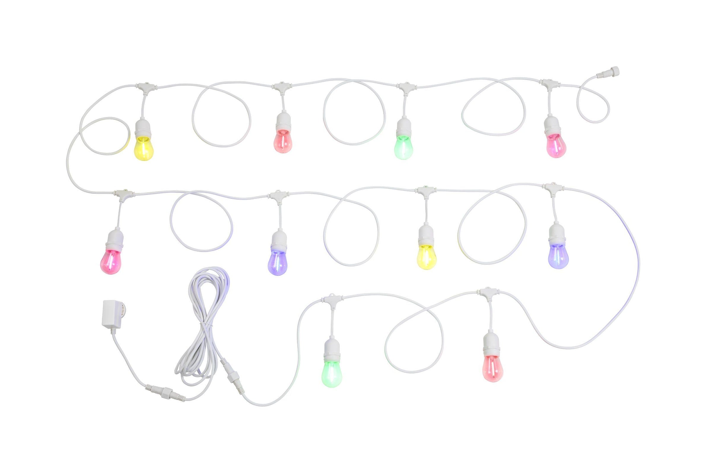White 10LT Festoon Lighting Kit