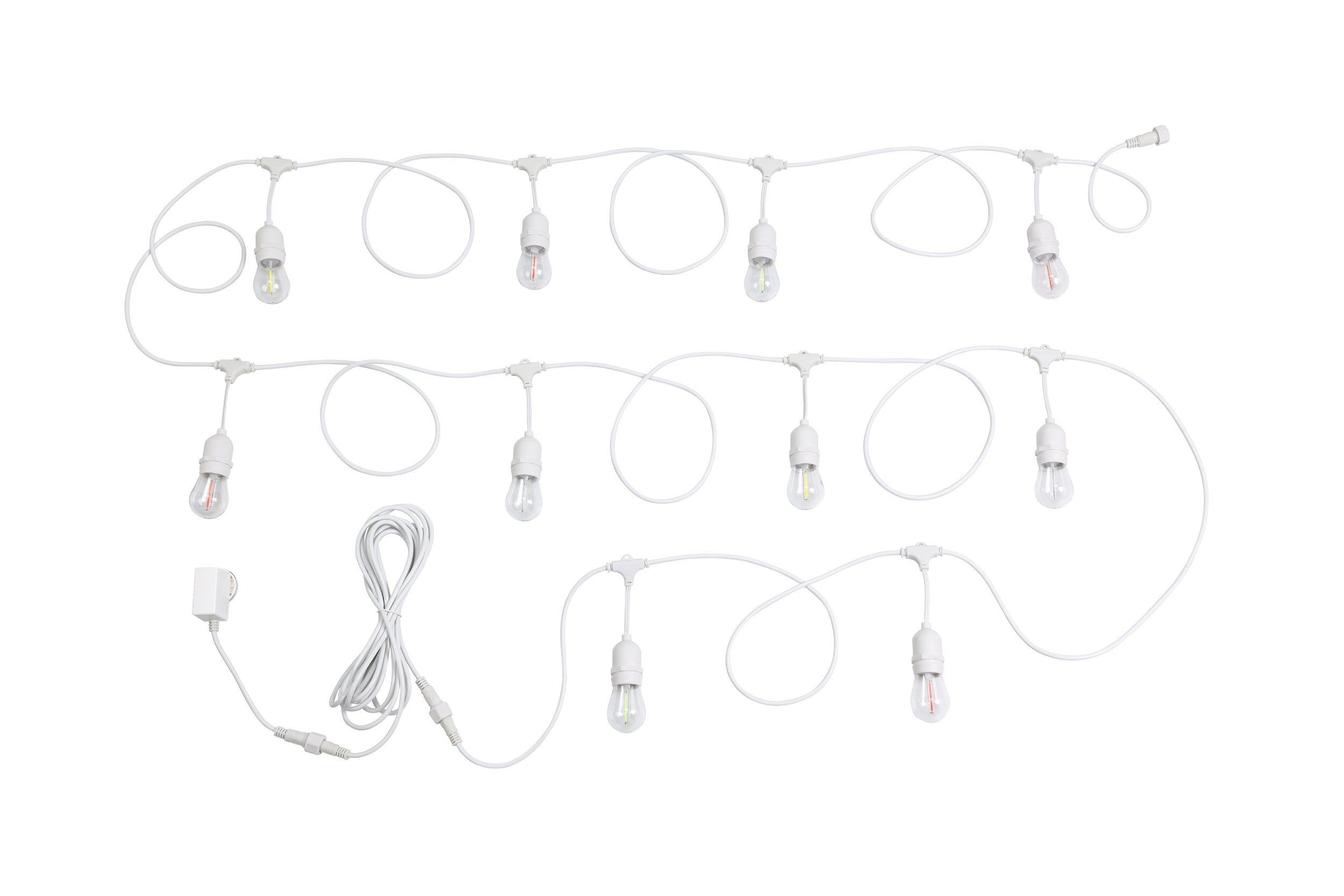 White 10LT Festoon Lighting Kit