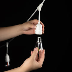 White 10LT Festoon Lighting Kit