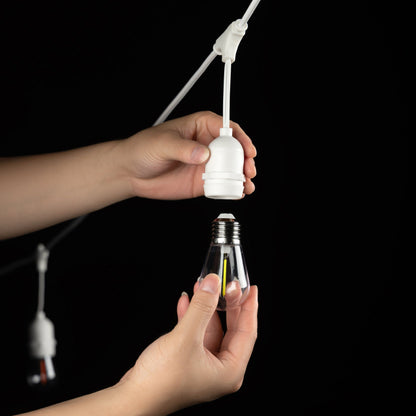 White 10LT Festoon Lighting Kit