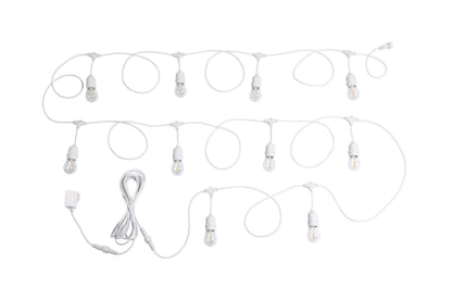 White 10LT Festoon Lighting Kit