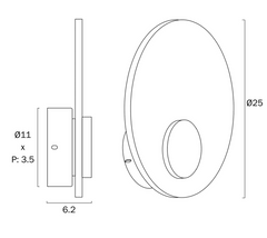 Fiora LED Wall Light
