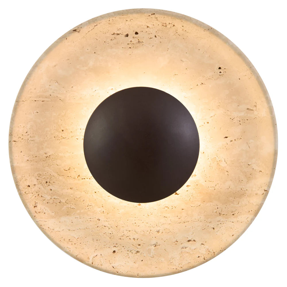 Firan Travertine LED Wall Light