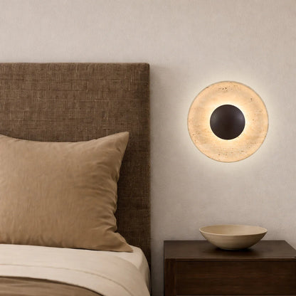 Firan Travertine LED Wall Light