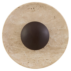 Firan Travertine LED Wall Light