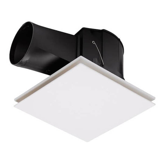 Flow 240 Exhaust Fan Square White