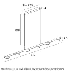 Fordo Linear LED Pendant