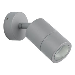 Fremantle Adjustable Down Exterior Wall Light Silver