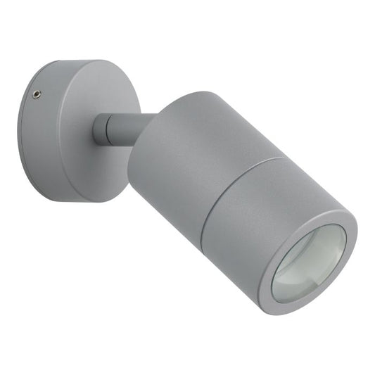 Fremantle Adjustable Down Exterior Wall Light Silver