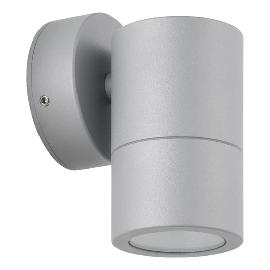 Fremantle Fixed Down Exterior Wall Light Silver