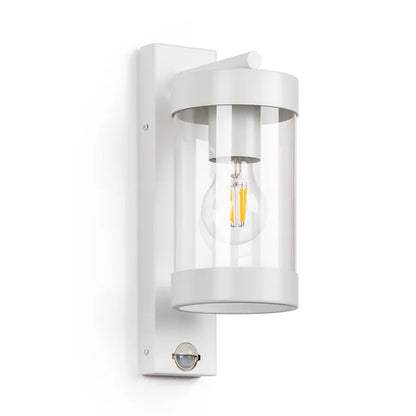 Frenchy Exterior Wall Light White with Sensor