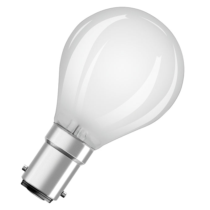 4W Frosted Fancy Round LED Globe