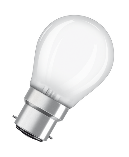 4W Frosted Fancy Round LED Globe