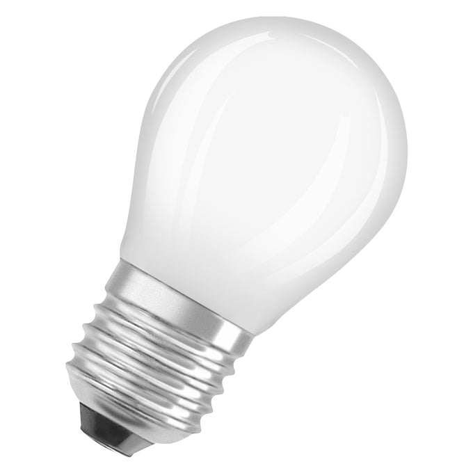 4W Frosted Fancy Round LED Globe