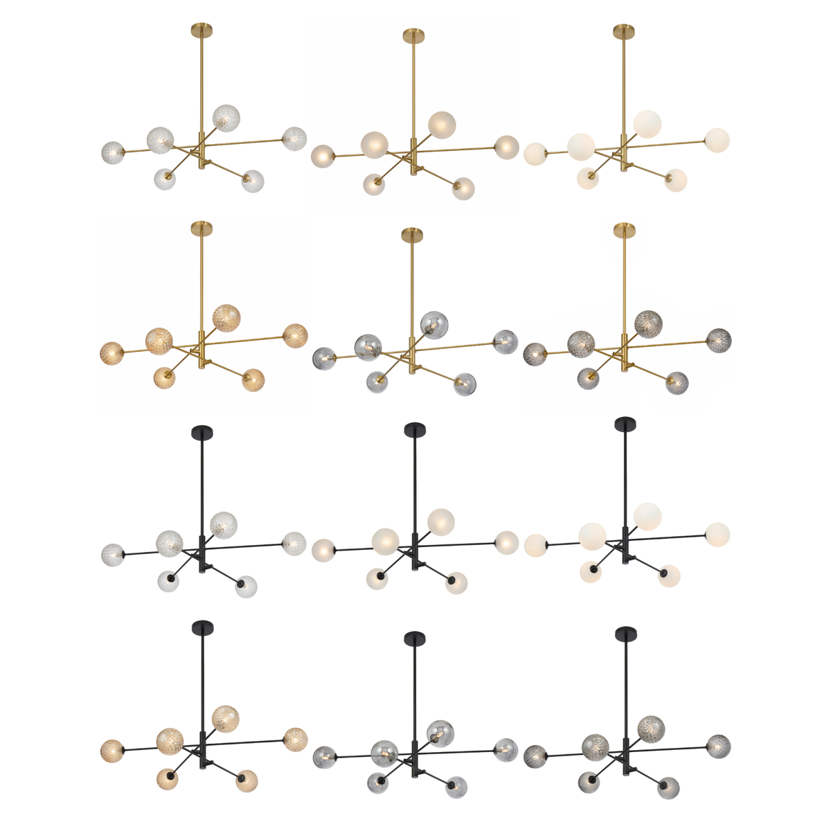 Gaston 6 Light Pendant