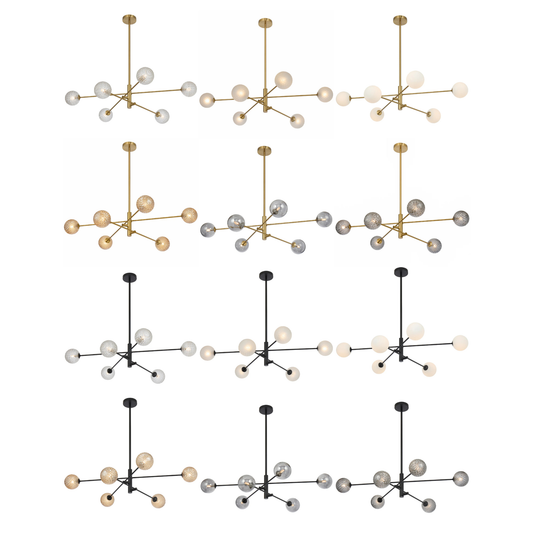 Gaston 6 Light Pendant
