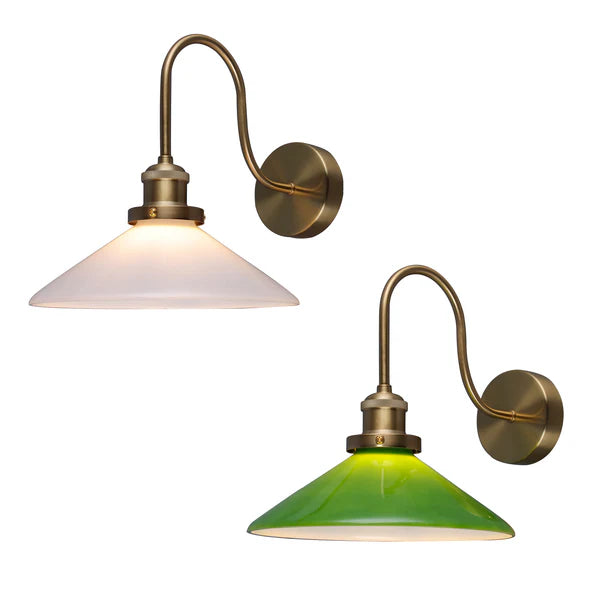 Gemma Glass Wall Light