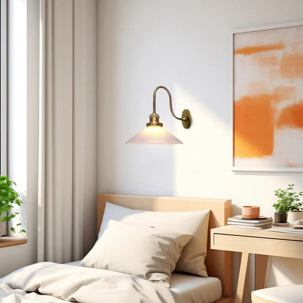 Gemma Glass Wall Light