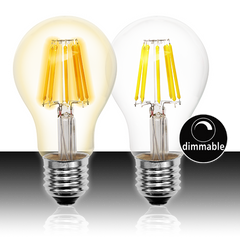 Filament GLS LED dimmable 8W E27 Globe