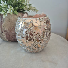 Mosaic Vase Salt Lamps