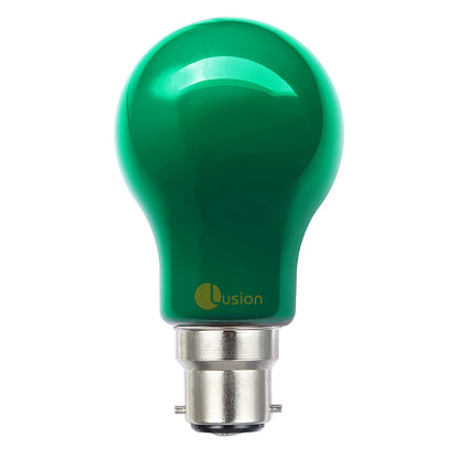 Coloured 3w LED B22 GLS Globe