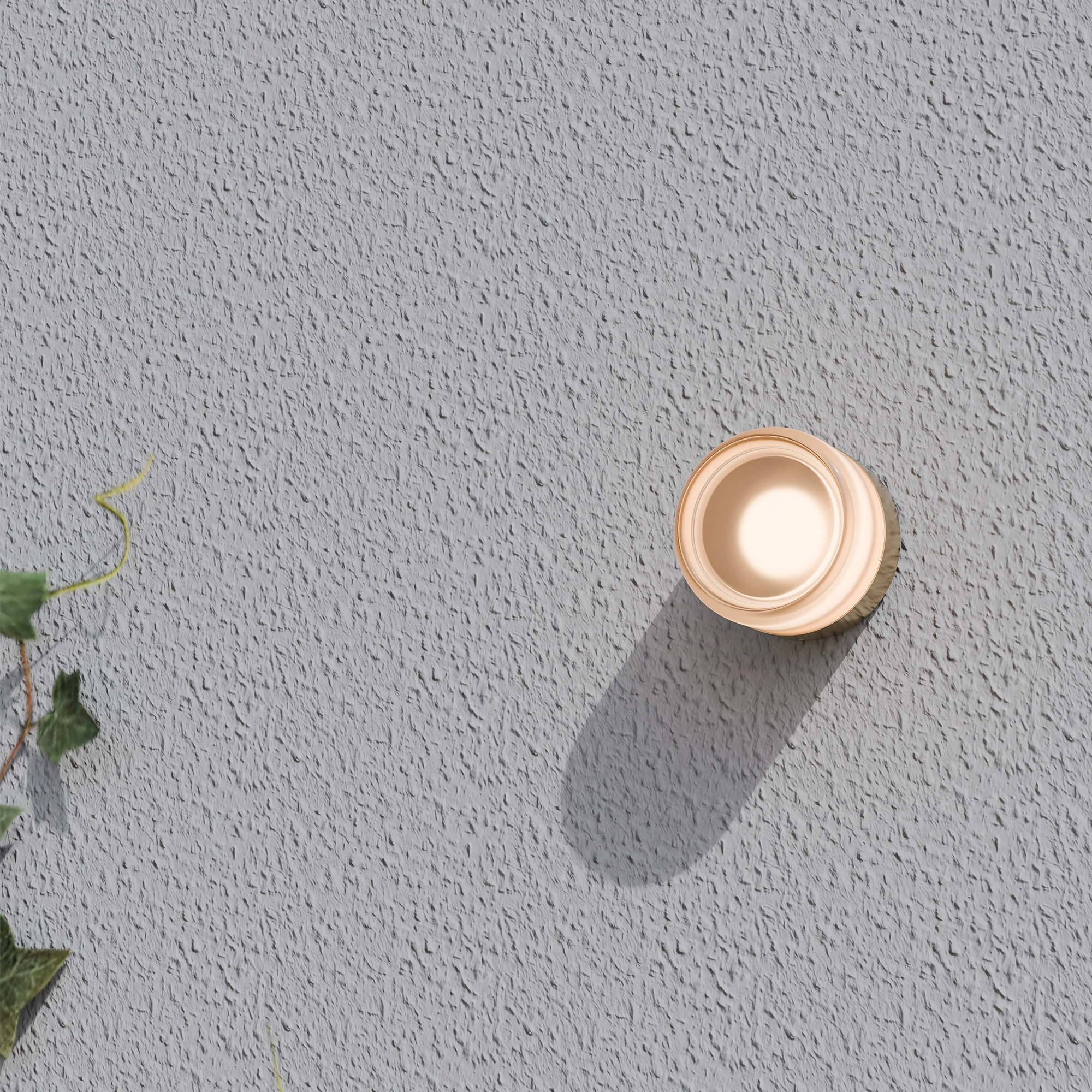 Gull Frosted or Ribbed Acrylic & Steel Wall Light