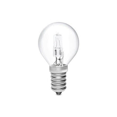 Clear Halogen Fancy Round Globe