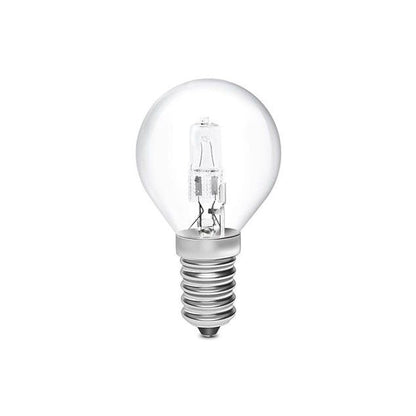 Clear Halogen Fancy Round Globe