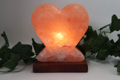 Heart Shaped Salt Lamp