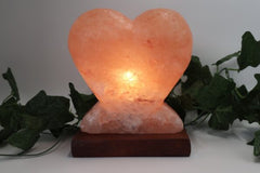 Heart Shaped Salt Lamp