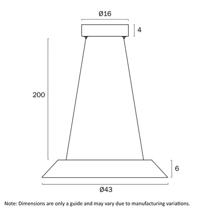Hovin Small LED Pendant