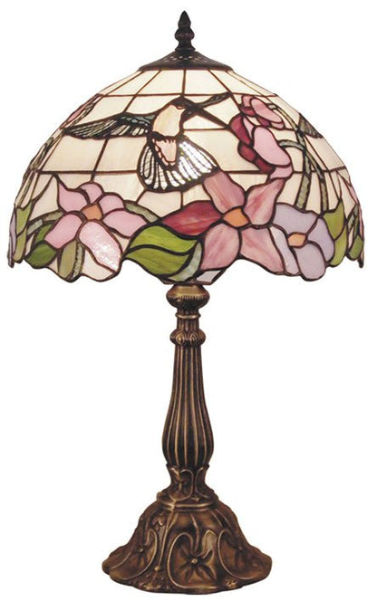 Hummingbird Leadlight Table Lamp