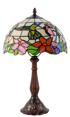 Hummingbird Leadlight Table Lamp
