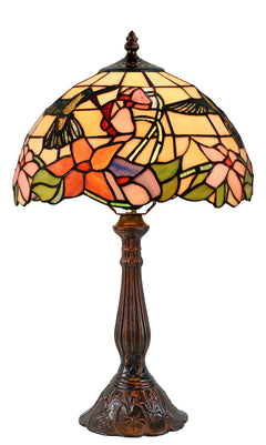 Hummingbird Leadlight Table Lamp