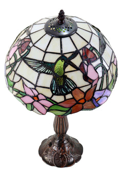 Hummingbird Leadlight Table Lamp