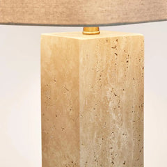 Imperial Travertine Table Lamp