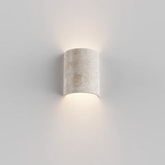 Inspire Travertine Up/Down Wall Light