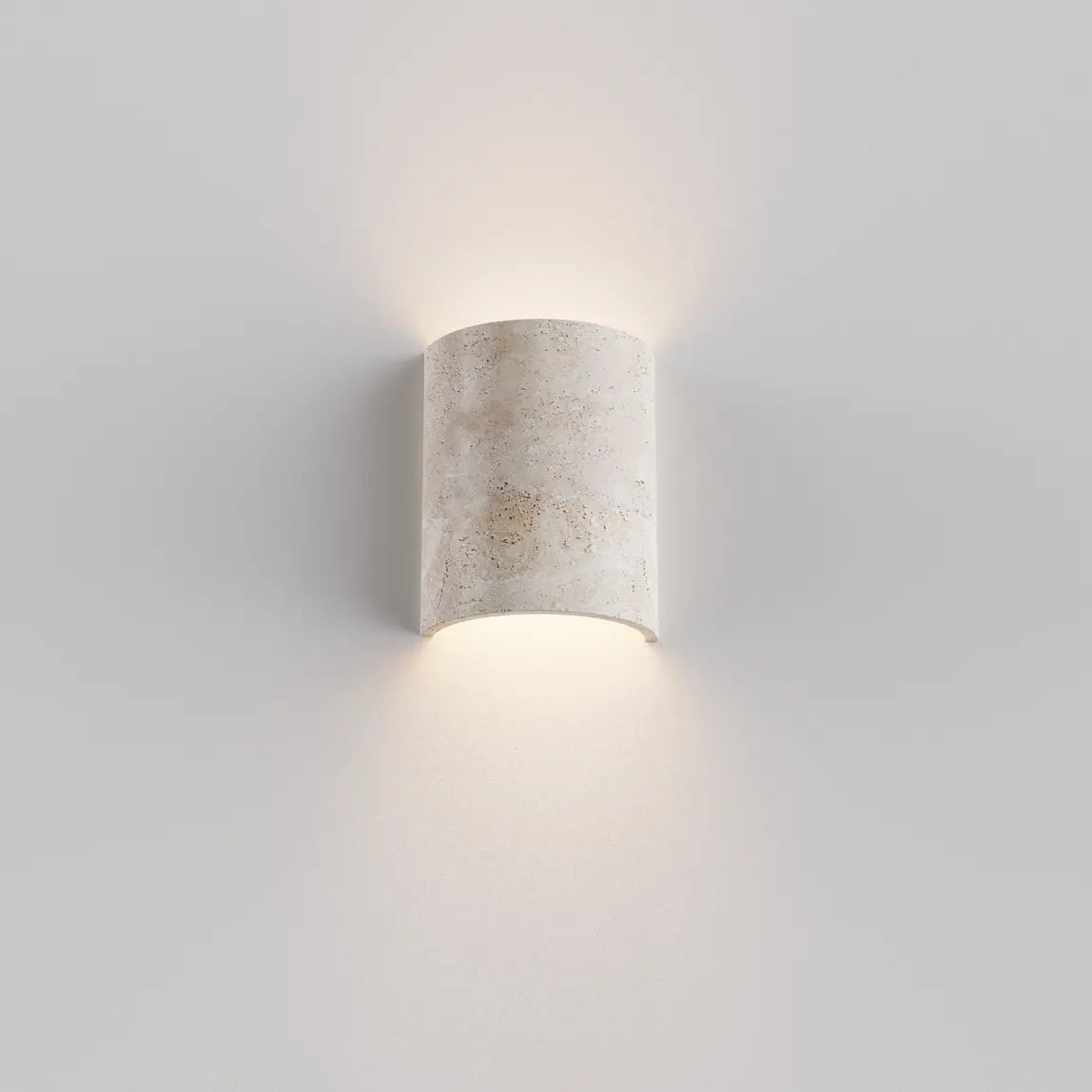 Inspire Travertine Up/Down Wall Light